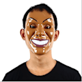 Miniatyrbillede 2 af 3: The Purge Maske Kvinde Ansigt Design Halloween Forklædning Unisex Voksne En Størrelse