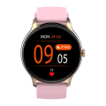 Miniatyrbillede 2 af 4: Alloy Rund Skærm Bluetooth Opkald Vandafvisende Wear Sport Smartwatch Gold