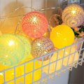 Miniatyrbillede 5 af 5: Bomuldskugle LED-lysstreng Feelygter 3m 20led Hjem
