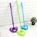 Pikkukuva 4 / 5: Kolmion muotoinen Lazy Mop teleskooppivarsi ikkunoiden puhdistukseen, chenille-mikrokuitu, vedenimevä pölymop, mini Lazy Mop katon harja (1 setti, vihreä)