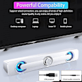 Miniatyrbild 4 av 5: LED Bluetooth-högtalare Soundbar för TV, Dator