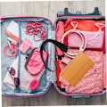 Miniatyrbillede 3 af 8: 2 stk. justerbar nylonrem til crossbody tasker, bred taskerem med clips