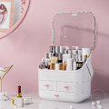 Miniatyrbillede 3 af 4: 3-lags Makeup Smykke Organizer Display Box Vandafvisende