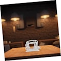 Miniatyrbillede 8 af 8: Serviet Holder til Bar Cocktail Servietter Rustfrit Stål Pladsbesparende Design