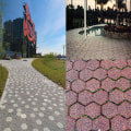 Miniatyrbillede 4 af 5: Hexagon Havepladsbelægningsplastform