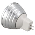 Miniatyrbilde 4 av 5: MR16 3W Fargeskiftende RGB LED Spotlys Pære Fjernkontroll 12V