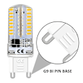 Pikkukuva 2 / 5: 6 kpl G9 LED-lamput 3W 250lm 64LED:tä, himmennettäviä