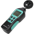 Miniatyrbild 1 av 5: Digital Anemometer Vindmätare 0.8~30.0m/s Handhållen Termometer Testare För Luftfartsindustrin