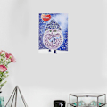 Miniatyrbild 3 av 5: Ugglor Mönster Färgglad 3D DIY Diamantmålning 30x40cm