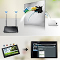 Miniatyrbillede 2 af 5: Asus RT-N12+ Wifi Router 300 Mbps WPS VPN 2 Antenne