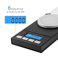 Miniatyrbillede 3 af 5: Amir Digital Køkkenvægt 50g/0.001g LCD Mini Lommevægt