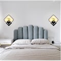 Miniatyrbilde 4 av 4: 14w Vegglampe for soverom, nattbord og stue - Hjortelampe