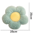 Miniatyrbillede 2 af 4: Blomsterformet pude, pude, smuk værelsesdekoration og plys pude til soveværelse sofa.