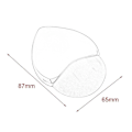 Miniatyrbillede 5 af 5: Hjerteformet Kostepulver Ansigtsfoundation Blush Makeup