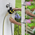 Miniatyrbilde 5 av 5: Hageslange Hurtigkobling, Messing Hageslangekobling, 1/2 Tommer Utvidbar Hageslangekran Kobling, Hageslange Rørkran Adapter F