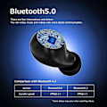 Pikkukuva 3 / 5: Langattomat kuulokkeet, Bluetooth 5.0 kuulokkeet Mini Bluetooth-kuulokkeet, Langattomat kuulokkeet korvassa