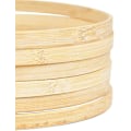 Pikkukuva 3 / 5: 10 kpl Puu Bamboo Kukkakiekon Seppele Makrame Renkaat