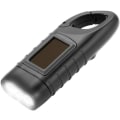 Miniatyrbillede 1 af 5: Nødblysflash, Led-lommelygte, Solgenerator, Genopladelig Lommelygte, Camping Udendørs Lommelygte black