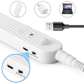 Miniatyrbillede 4 af 5: LED Under Cabinet Lys Bevægelsessensor, Vandafvisende 5v USB LED Natlys Bånd