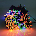 Miniatyrbillede 1 af 5: Udendørs Solcelle-Lysstreng 10m-100leds Solhavelys