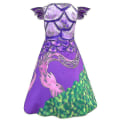 Miniatyrbillede 3 af 4: Descendants 3 Audrey Mal Børnepige Performance Fancy Up Kostume Uge G 9-10 Years