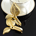 Miniatyrbild 4 av 5: Gardinkrokar Lövformade Gardinband För Vägg Dörr Eller Hatt, 7*8cm Silverfärg (4st-silver)