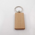 Miniatyrbilde 5 av 5: 50 Blanke Tre Nøkkelringer Rektangulær Gravering DIY