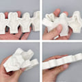 Miniatyrbillede 2 af 3: Silikone Fondantforme Fingerformet Lollipop DIY-forme