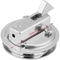 Miniatyrbillede 3 af 5: Bådslusegreb, universelle zinklegering 1.8\" Marine Slusegreb Bådslusegreb Rundt Trækgreb