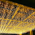 Miniatyrbillede 5 af 5: 4m Lysstrenggardin med 96 LED-lys Isblink Varmt Hvid RGB