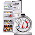 Miniatyrbild 1 av 4: 2 st Ugnstermometer Snabbläsning Hängande Panelbas