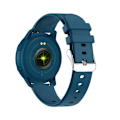 Miniatyrbillede 4 af 4: 1,28 tommer fuld berøringsrund skærm Smart Wear Blod Oxygen Detektor Student Smart Watch Black