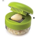 Miniatyrbilde 3 av 4: Hvitløkshakker, Rustfritt Stål Blader, BPA-Fri og FDA-Godkjent, En Størrelse, Grønn