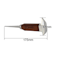 Miniatyrbillede 2 af 5: Is-Picks af Rustfrit Stål, Bærbar Ishammer Japansk Stil Is-Pick Værktøj Med Træhåndtag Til Barer, Køkkener, Picnic, Camping (1 stk, Brun)