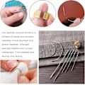 Miniatyrbild 3 av 5: Läderhantverk Verktygsset Handsy Kit DIY Sy Nål Canvas Tråd Set