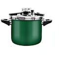 Miniatyrbillede 1 af 4: Multifunktionel Trykkoger Emalleret Gryde Til Gas Induktion