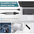 Pikkukuva 2 / 5: Ammattimainen korva- ja nenäkarvatrimmeri, USB-ladattava