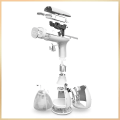 Miniatyrbilde 2 av 5: Klesdamper, 1500w Vertikal Klesdamper, 280ml Vannbeholder, 20 Sekunders Rask Oppvarming, Håndholdt Klesdamper