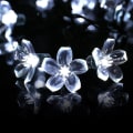 Miniatyrbillede 4 af 5: Udendørs Solcelle-Lysstreng 50 LED Kirsebærblomst