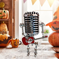 Miniatyrbilde 3 av 5: Modell USB Smijern Retro Skrivebordslampe Robot Mikrofon Gitar