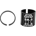 Miniatyrbillede 3 af 5: Cykel Styrstamme Gaffel Skive Adapter 28,6 mm Til 31,8 mm Styr Skive Forlænger Adapter - Sort