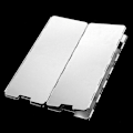 Miniatyrbild 5 av 5: Vikbar Vindskydd för Campingkök i Aluminiumlegering, 8 Paneler