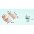 Miniatyrbillede 2 af 2: Bambusfiber Foderfad Børne Servise Middagstallerken