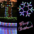 Miniatyrbild 5 av 5: Julsträngljus 2 st 12m 100led Färgväxlande