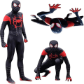 Miniatyrbild 1 av 4: Herrarnas Superhjälte Kostym Jumpsuit + Mask Fancy Suit Rekvisita 170