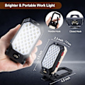 Pikkukuva 3 / 5: LED-taskulamppu Ulkoilu USB Ladattava COB Työvalo