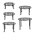 Miniatyrbillede 1 af 5: Hotsalg 2023 Heavy Duty 5 stk. Blomsterpottestativer Jern