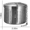 Miniatyrbillede 2 af 5: Teekugle Si Strainer Løse Blade Infuser Filter Interval Diffuser Suppe
