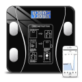 Miniatyrbillede 1 af 3: Smart Kropsfedt Vægt Smart Vægt Bluetooth Elektronisk Vægt Kropsanalyse Bascula Digital Badeværelsesvægt