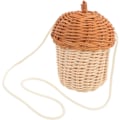 Miniatyrbild 1 av 8: Handgjord Dekorativ Förvaringskorg för Pojkar och Flickor Rattan Tallkotte Vävd Väska